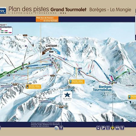 Appartamento Studio Au Pied Des Pistes De La Mongie Bagnères-de-Bigorre Esterno foto