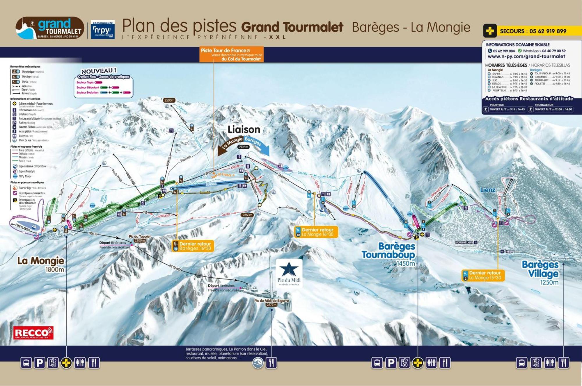 Appartamento Studio Au Pied Des Pistes De La Mongie Bagnères-de-Bigorre Esterno foto